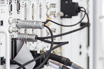 Connector of high-frequency cable.