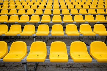 Fototapeta premium Stadium chairs