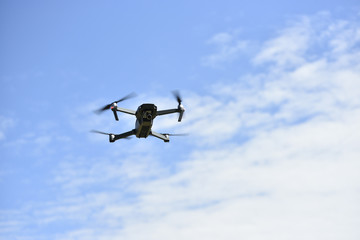 Fototapeta na wymiar Drone on the air