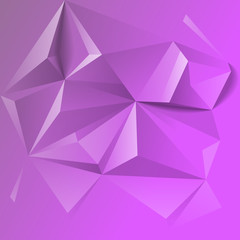 Abstract colorful geometric low poly background