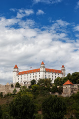 Fototapeta na wymiar Bratislava Castle in Slovakia