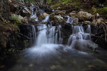 Fototapeta na wymiar Limekiln Waterfall