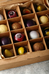 Craft box with pralines