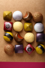 Mix of lux chocolate candy