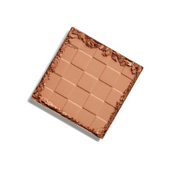 Face powder isolated on white background 