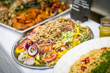 Catering / Bunte Salatplatte