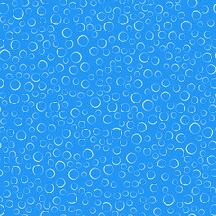 Seamless geometric pattern. Repeated bubbles. Vector illustration