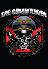 skull commander design
