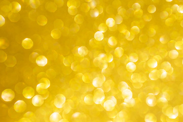 Abstract light bokeh gold background