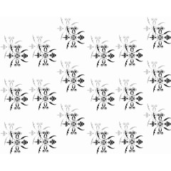 Abstract leaf pattern.