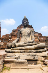 Fototapeta premium Statue of Ayutthaya Buddha Statue