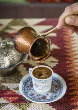 Turkish Coffee, Istanbul, Turkey.