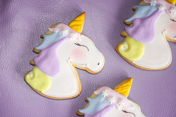 Unicorn cookies