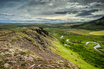 Landschafspanorama Island