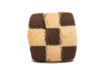 striped cookies isolated