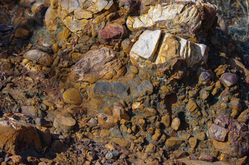 Conglomerate, two billion years old