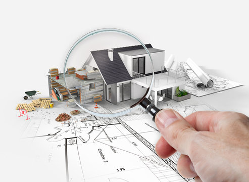 Projet d'agrandissement r&eacute;novation extension d'une maison