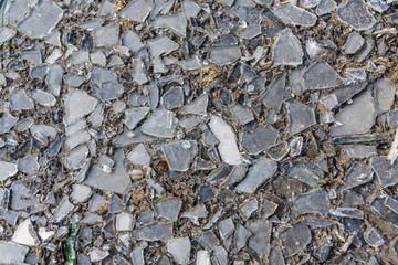 Background of the broken glass