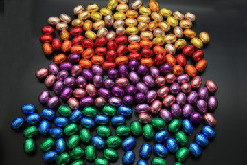 Chocolate easter eggs