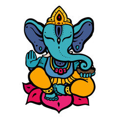 Hindu God Ganesha