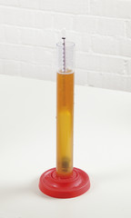 Measuring density of beer