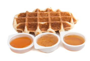 waffles isolated