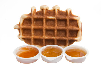 waffles isolated