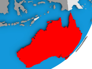 Fototapeta premium Map of Australia