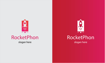 Fototapeta premium Rocket Vector Logo