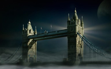 london tower bridge in the United Kingdom 