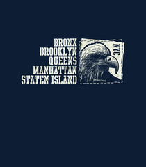 vintage urban typography vector illustration