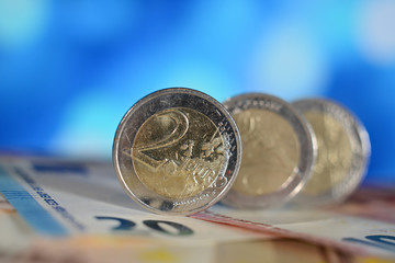 argent money euro finances affaires billets credit banque