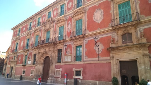 Espagne Murcie Murcia cath&eacute;drale Sainte-Marie Catedral place Cardenal Belluga palace episcopal
