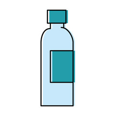 plastic bottle isolated icon