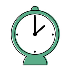 alarm clock isolated icon