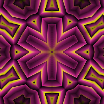 Abstrakt farbgradient hexagonal abbildung