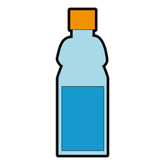 plastic bottle isolated icon