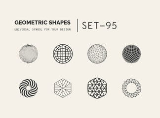 Set of universal minimal geometric 