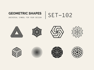 Set of universal minimal geometric  - 175055940
