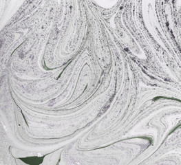 Marble abstract background with golden powder. Nature texture.