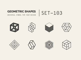 Set of universal minimal geometric  - 175055982