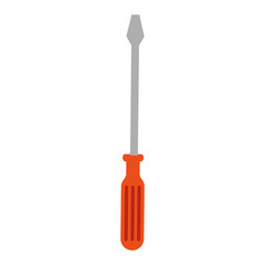 screwdriver tool isolated icon