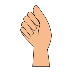 hand human fist icon