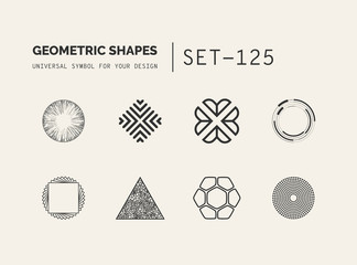 Set of universal minimal geometric  - 175057327