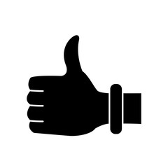 Thumb up like symbol icon vector illustration graphic design