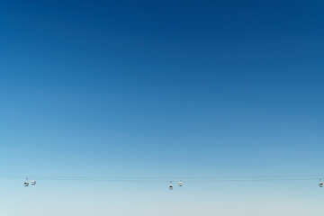 Cable Cars In Lisbon, Portugal