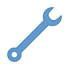 wrench tool isolated icon