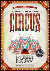 Vintage Old Circus Poster