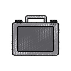 Business briefcase symbol icon vector illustration graphic design
