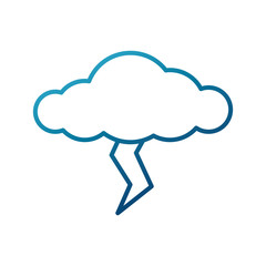 Rainy weather symbol icon vector illustration graphic design